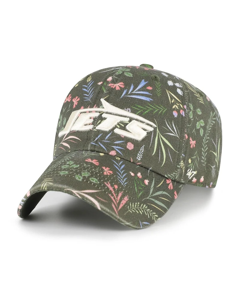 '47 Brand Women's Green New York Jets Verbena Clean Up Adjustable Hat