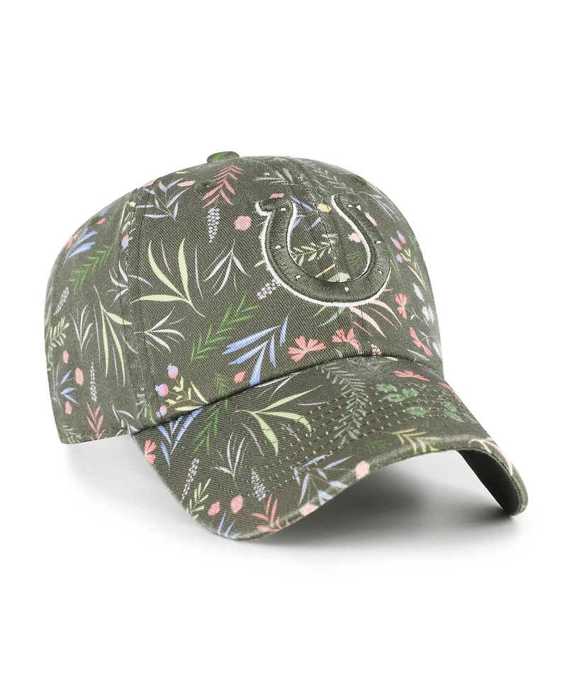 '47 Brand Women's Green Indianapolis Colts Verbena Clean Up Adjustable Hat