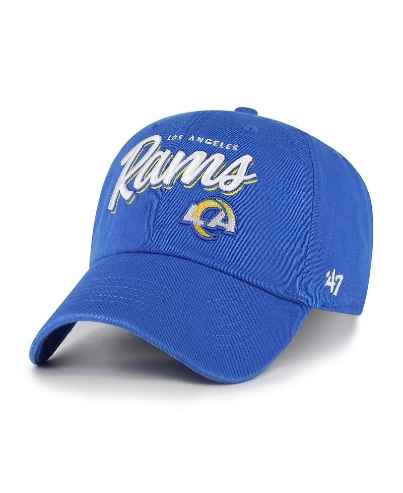 '47 Brand Women's Royal Los Angeles Rams Ariana Clean Up Adjustable Hat