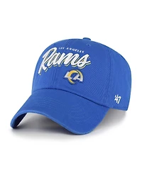 '47 Brand Women's Royal Los Angeles Rams Ariana Clean Up Adjustable Hat