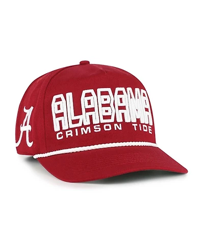 '47 Brand Big Boys and Girls Crimson Alabama Crimson Tide Byline Hitch Adjustable Hat