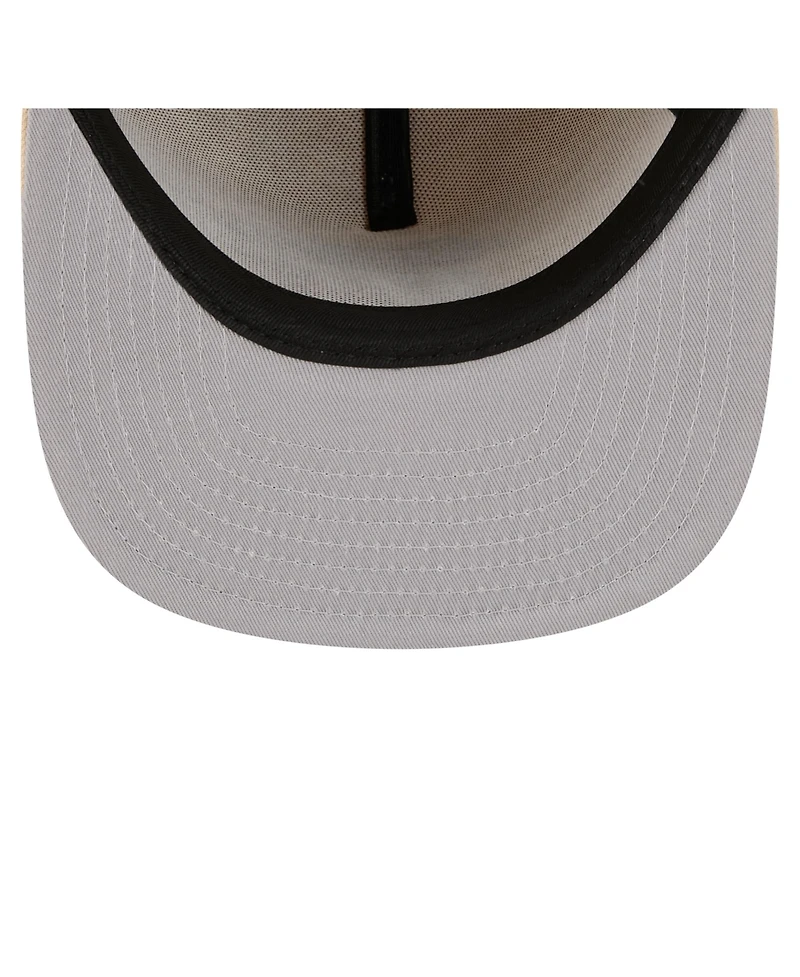 New Era Men's Light Beige Atlanta Falcons Color Pack A-Frame 59FIFTY Fitted Hat