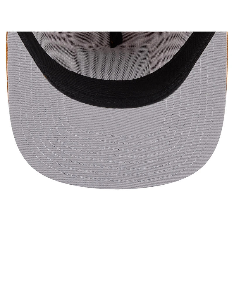 New Era Men's Brown Las Vegas Raiders Color Pack A-Frame 9FIFTY Snapback Hat