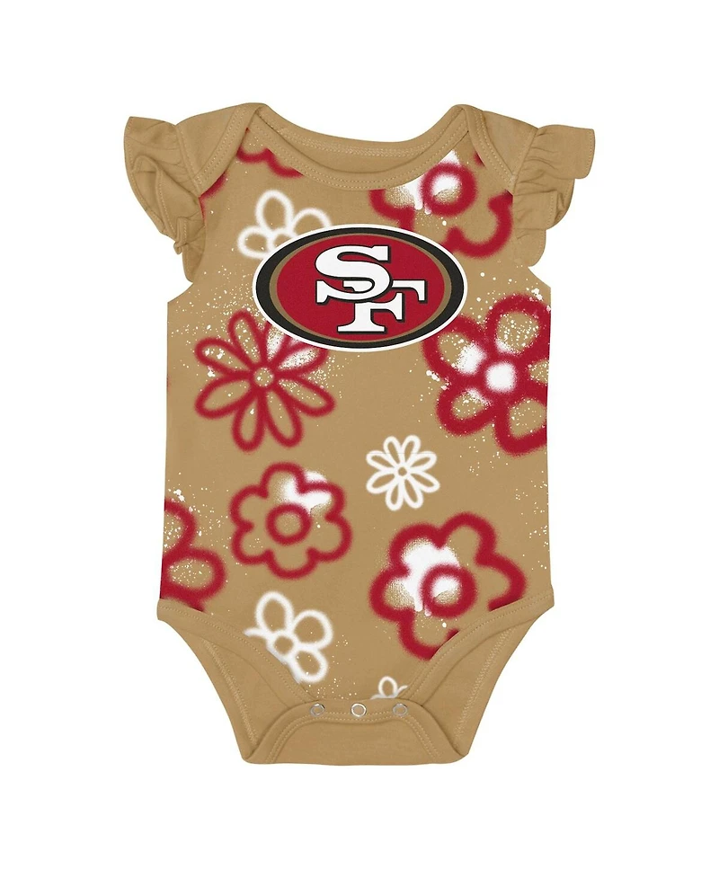 Outerstuff Baby Boys and Girls 2-Piece San Francisco 49ers The Sunshine Bodysuit Set