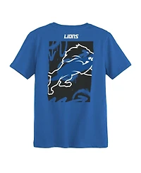 Outerstuff Preschool Blue Detroit Lions Posterize T-Shirt
