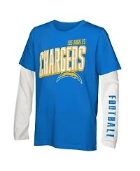 Outerstuff Preschool Los Angeles Chargers The Mix Combo T-Shirt Set