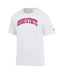 Champion Men's White Ohio State Buckeyes Basic Arch T-Shirt
