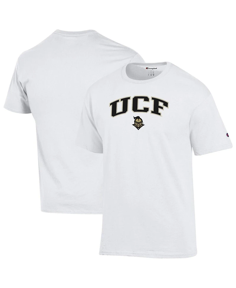 Champion Men's White Ucf Knights Arch Over Logo T-Shirt