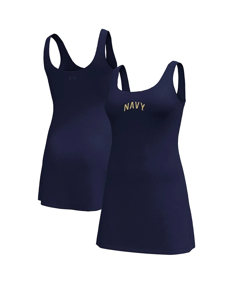 Under Armour Women's Navy Midshipmen Gameday Motion Active Dress