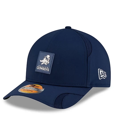 New Era Men's Navy Dallas Cowboys 2025 Sideline Throwback M-Crown 9FORTY Adjustable Hat