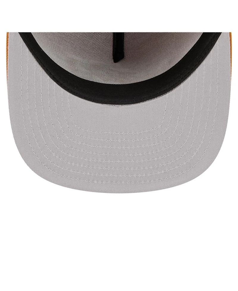 New Era Men's Brown Miami Dolphins Color Pack A-Frame 59FIFTY Fitted Hat