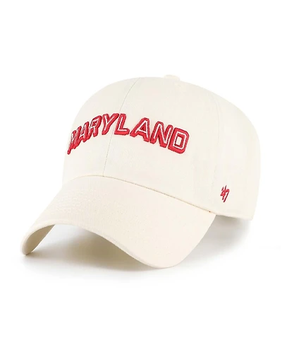 '47 Brand Men's Sand Maryland Terrapins Vault Clean Up Adjustable Hat
