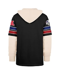 '47 Brand Men's Black Buffalo Bills Split Zone Cornerback Duo Hoodie