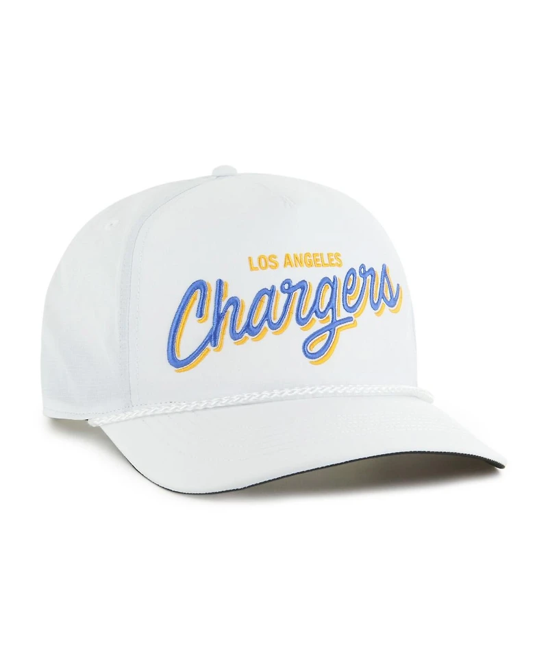 '47 Brand Men's White Los Angeles Chargers Brrr Fairway Hitch Adjustable Hat