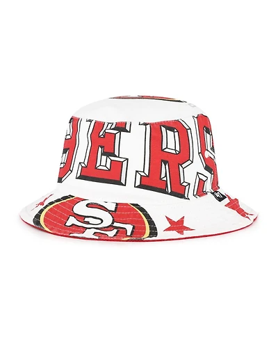 '47 Brand Women's White San Francisco 49ers Energize Bucket Hat