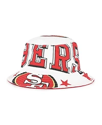 '47 Brand Women's White San Francisco 49ers Energize Bucket Hat