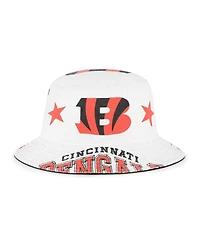 '47 Brand Women's White Cincinnati Bengals Energize Bucket Hat