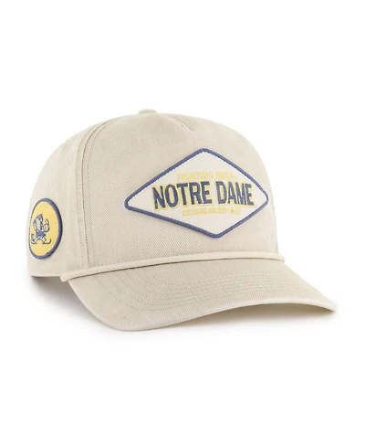 '47 Brand Men's and Women's Cream Notre Dame Fighting Irish Outdoorsmen Cairn Hitch Adjustable Hat