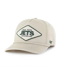 '47 Brand Men's Khaki New York Jets Cairn Hitch Adjustable Hat