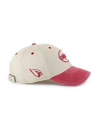 '47 Brand Men's Khaki Arizona Cardinals Breaking Trail Clean Up Adjustable Hat