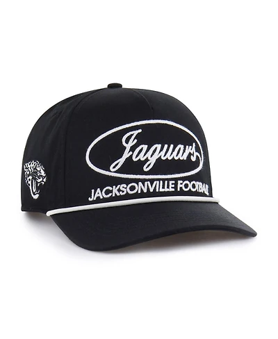 '47 Brand Men's Black Jacksonville Jaguars Foundational Hitch Adjustable Hat