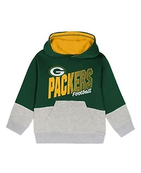 Outerstuff Toddler Green Bay Packers Lineman Fleece Hoodie and Pants Set