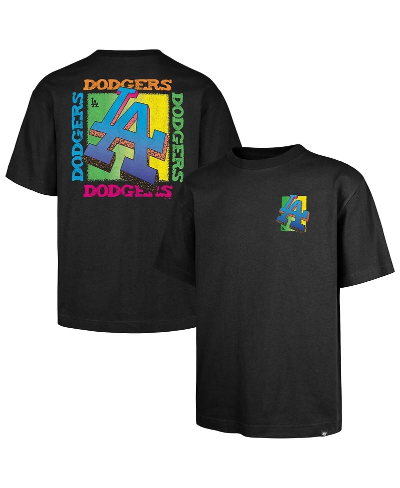 '47 Brand Men's Black Los Angeles Dodgers Sundale Foundation T-Shirt