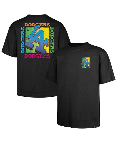 '47 Brand Men's Black Los Angeles Dodgers Sundale Foundation T-Shirt