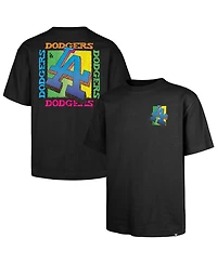 '47 Brand Men's Black Los Angeles Dodgers Sundale Foundation T-Shirt
