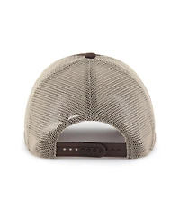 '47 Brand Men's Brown/Natural Cleveland Browns Flagship Mvp Trucker Adjustable Hat