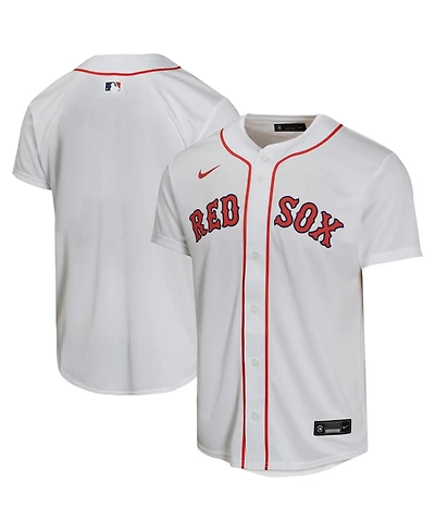 Nike Big Boys and Girls White Boston Red Sox Home Game Jersey