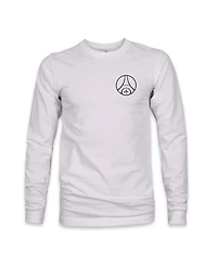 1863FC Men's Gray Paris Saint-Germain Back Team Arch Long Sleeve T-Shirt
