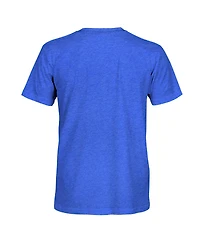 1863FC Men's Blue Miami Fc Vintage Tri-Blend Short Sleeve T-Shirt