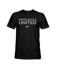 1863FC Men's Black Newcastle United Wordmark T-Shirt