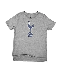 1863FC Big Boys and Girls Heather Gray Tottenham Hotspur Full Color T-Shirt
