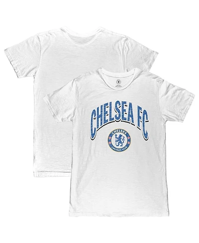 1863FC Men's White Chelsea Retro Wordmark T-Shirt