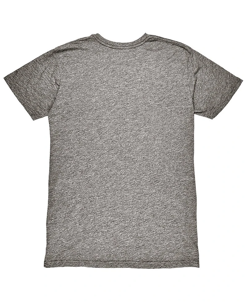 1863FC Men's Heather Gray Chelsea Retro '86 Badge Vintage Tri-Blend T-Shirt