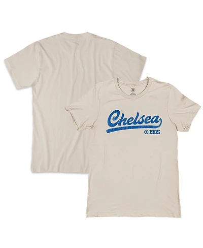 1863FC Men's Tan Chelsea Script T-Shirt