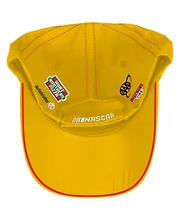 Checkered Flag Sports Men's and Women's Yellow Joey Logano Shell Pennzoil Uniform Adjustable Hat