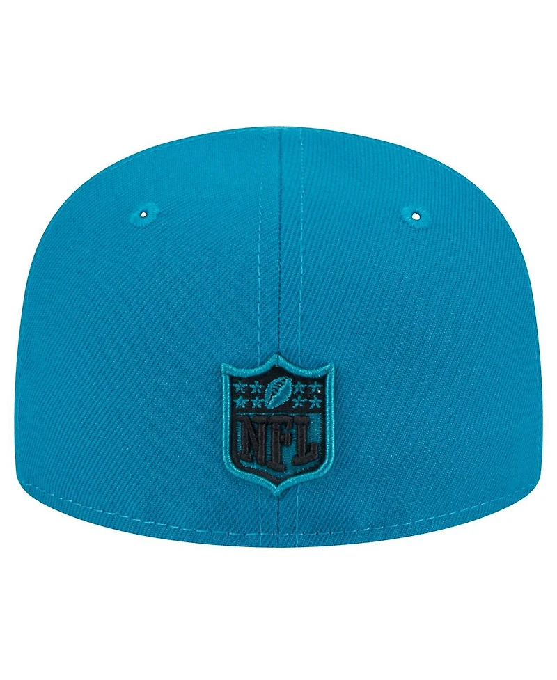 New Era Big Boys and Girls Teal Jacksonville Jaguars Main 59FIFTY Fitted Hat