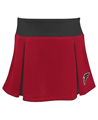 Outerstuff Girls Preschool 2-Piece Red Atlanta Falcons Spirit Cheerleader Set with Bloomers