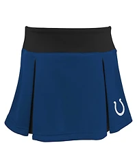 Outerstuff Girls Preschool 2-Piece Royal Indianapolis Colts Spirit Cheerleader Set with Bloomers