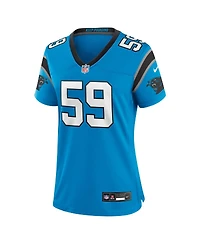 Nike Women's Luke Kuechly Blue Carolina Panthers Retired Player Game Jersey