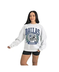 Gameday Couture Women's Gray Heritage Premium Fleece Pullover Sweatshirt