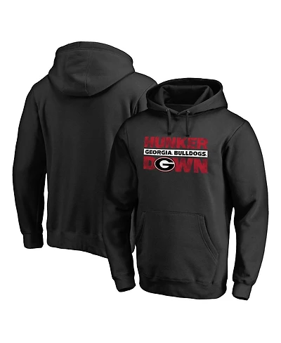 Fanatics Mto Label Men's Black Georgia Bulldogs Team Hometown Collection Pullover Hoodie