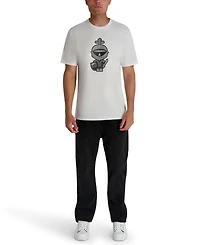Karl Lagerfeld Paris Men's Embroidered T-Shirt