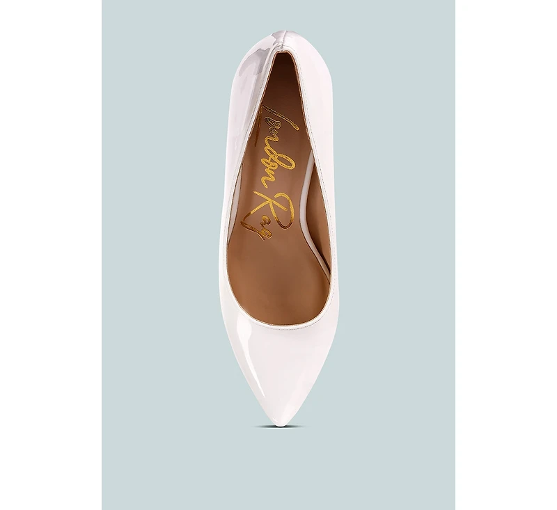 Zaila Metallic Accent Block Heel Pumps Women