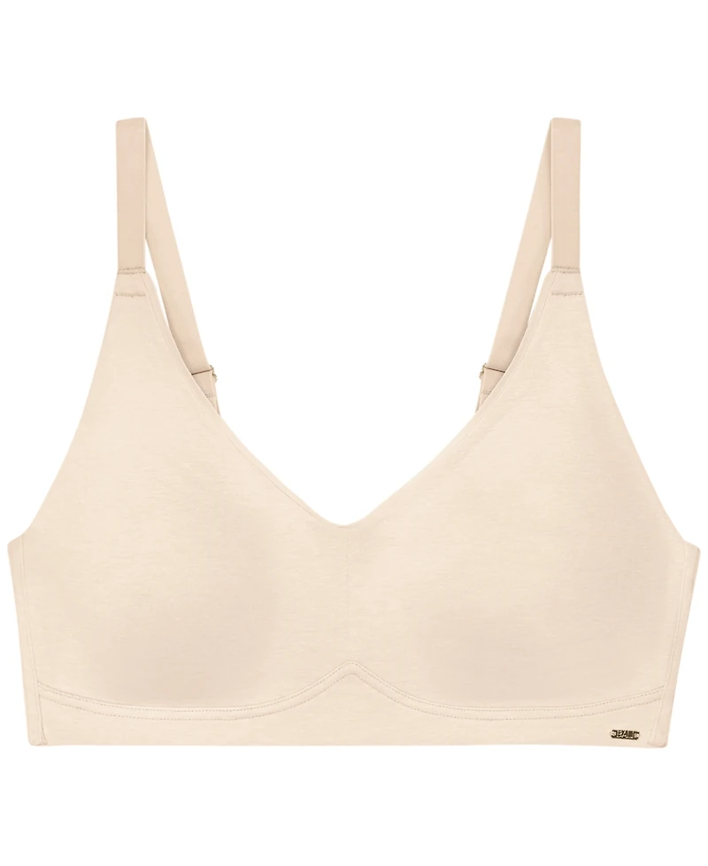 Bali Women's Cotton Collection Wireless Bra, DF8130
