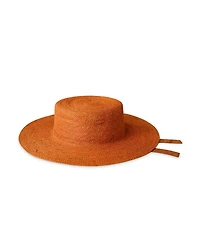 Brunna.Co Loli Jute Hat in Terracotta Brown