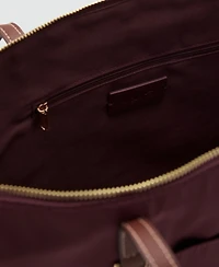 Mango Women's Double Handle Shopper Bag